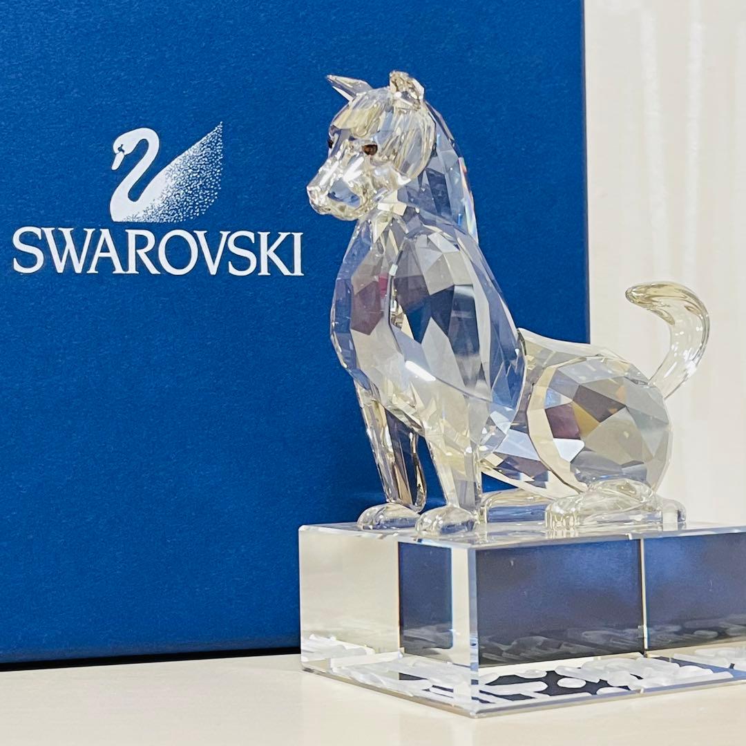 Swarovski Chinese Zodiac 犬 クリスタル フィギュリン
