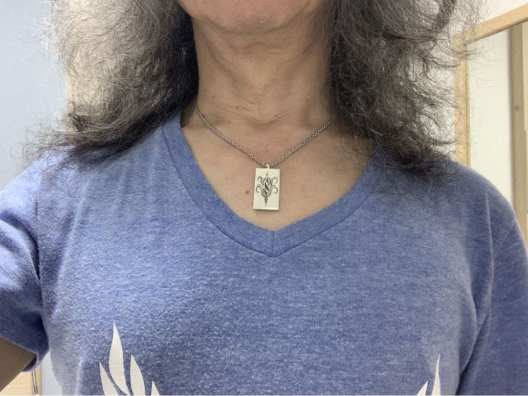 ◾️USAGI◾️ 【未使用】VOWWOWロゴ・シルバーペンダント