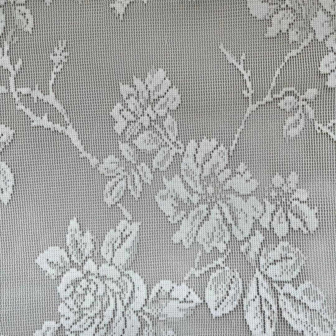 ローラアシュレイ　アンジェリカ　 オーダーカーテン　厚地&レース　2枚組セット