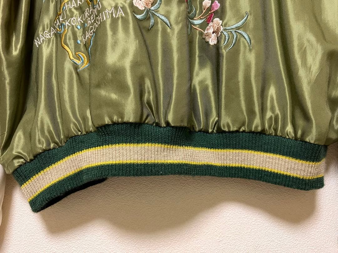 東洋スカジャン　ROARING TIGER×JAPAN MAP 店舗限定モデル