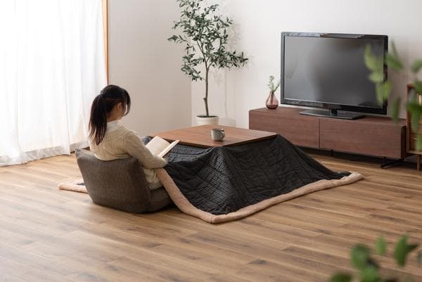 おしゃれ ふかふか かわいい もこもこ さらさら 正方形 こたつ布団 グレー