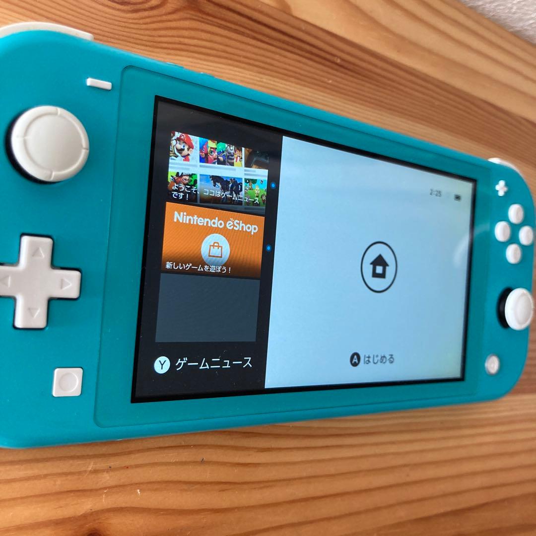 任天堂スイッチライト ターコイズ　ジャンク