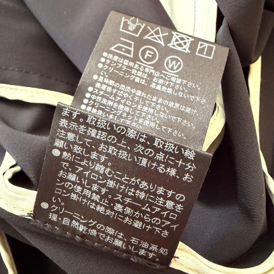 美品　フォクシーニューヨーク ケンジントレンチコート ミッドナイトブルー　40