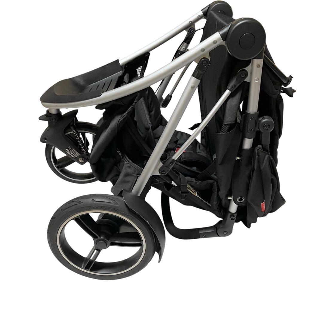 phil & teds フィルアンドテッズ ベビーカー 2人乗りモデル　3輪