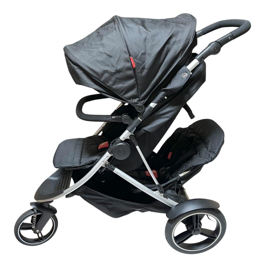 phil & teds フィルアンドテッズ ベビーカー 2人乗りモデル　3輪