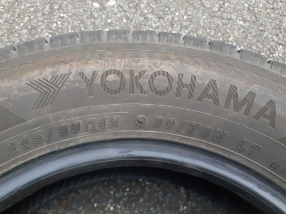 み*の様 145/80R12 80/78N LT スタッドレスタイヤ4本 軽バン