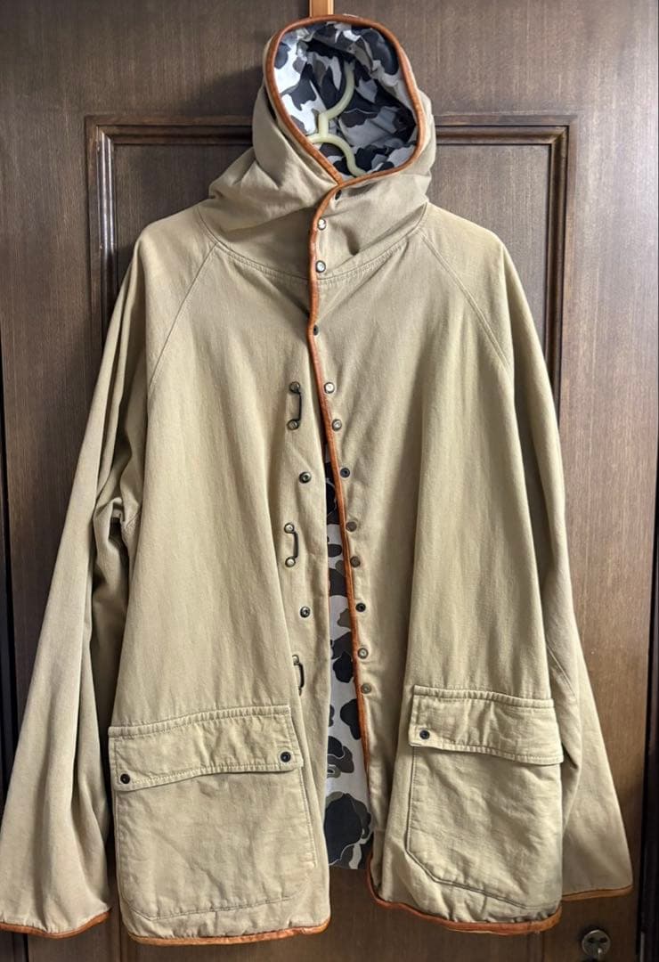 KAPITAL リバーシブル　マウンテンパーカー