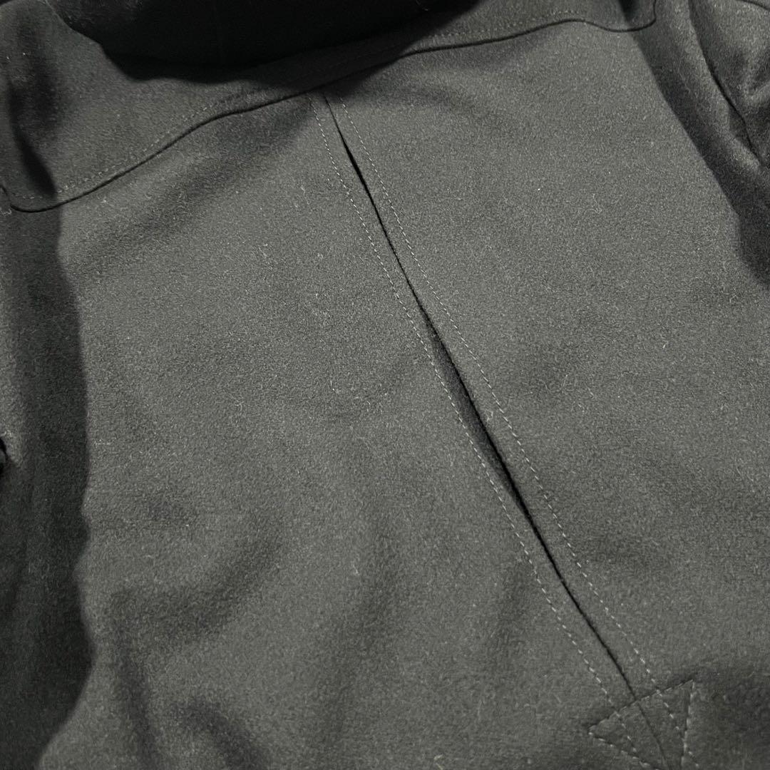 希少 PRADA アノラックパーカー ウール 50 XL archive 黒