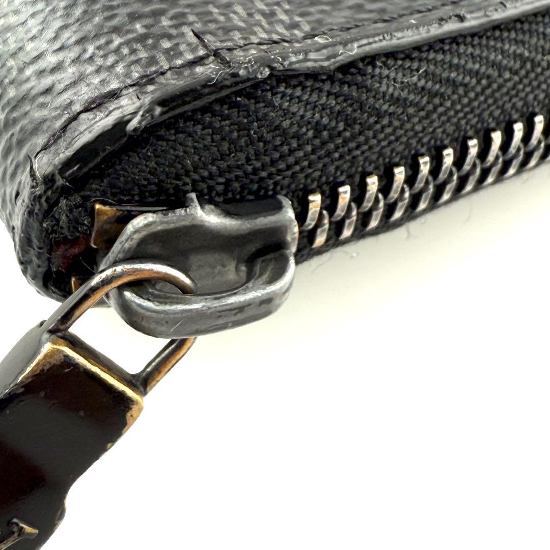 ルイヴィトン 長財布 ダミエ グラフィット ユーティリティ ヴェルティカル