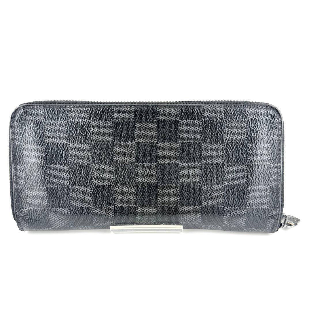 ルイヴィトン 長財布 ダミエ グラフィット ユーティリティ ヴェルティカル