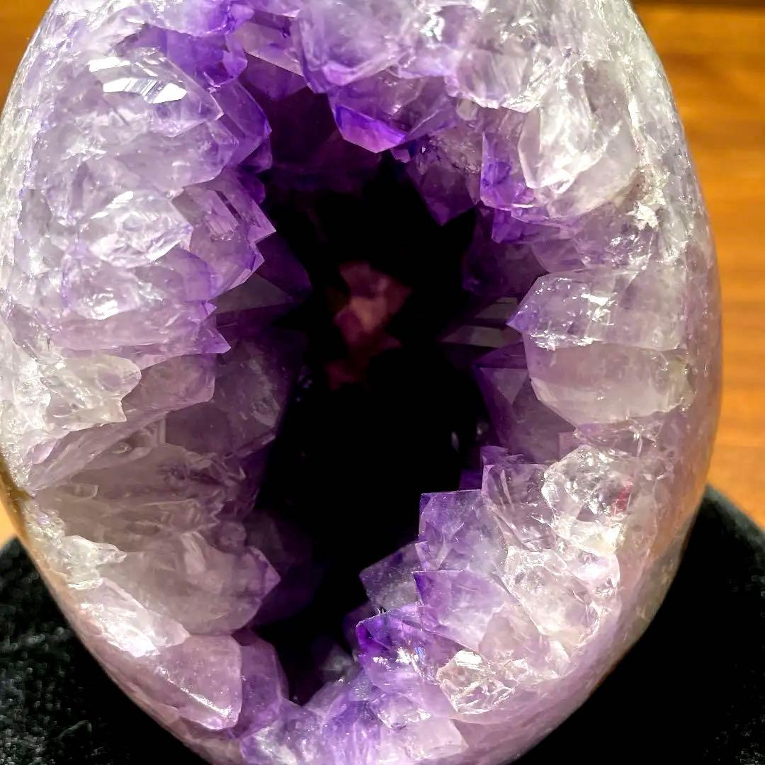 ウルグアイ　アメジスト　エッグ　水晶　天然石　原石　パワーストーン　クリスタル
