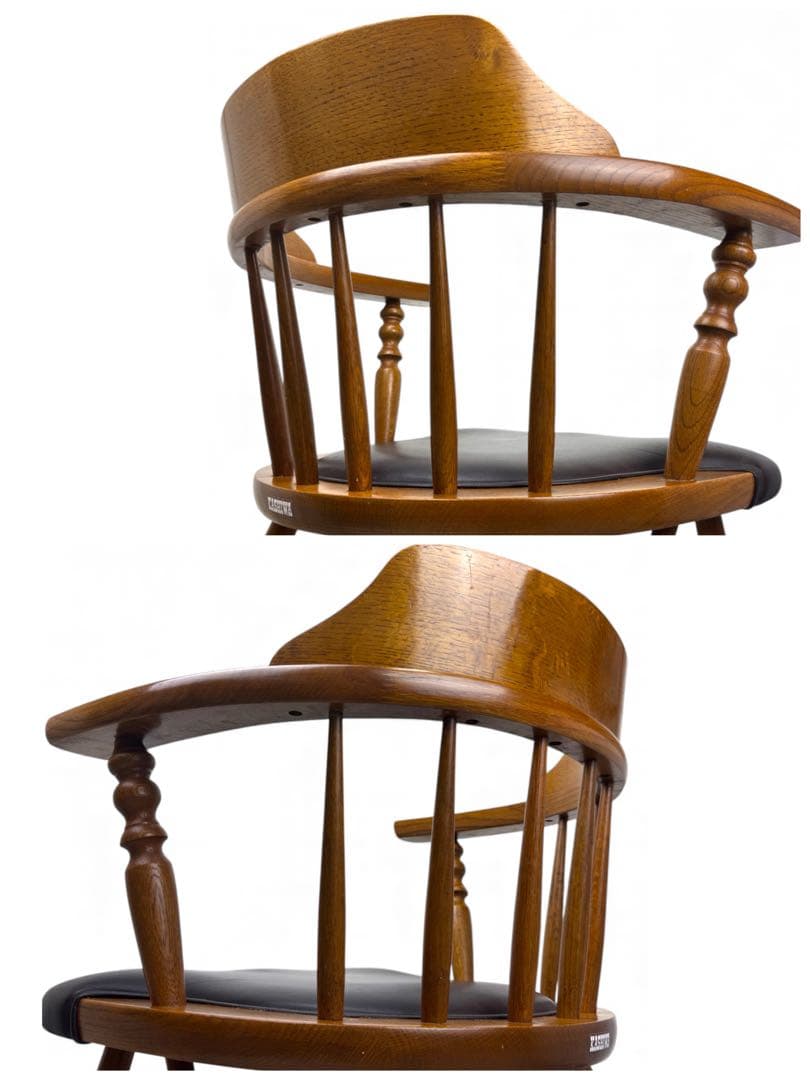 ③柏木工 アームチェア ウィンザーチェア フープバックチェア 北欧 1脚