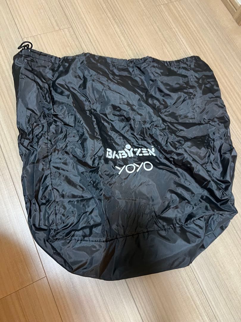 値下げ！美品‼︎ベビーゼン YOYO2　0+&6+/ブラックフレーム・ベージュ