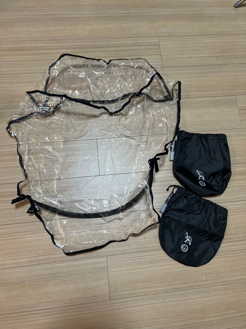 値下げ！美品‼︎ベビーゼン YOYO2　0+&6+/ブラックフレーム・ベージュ