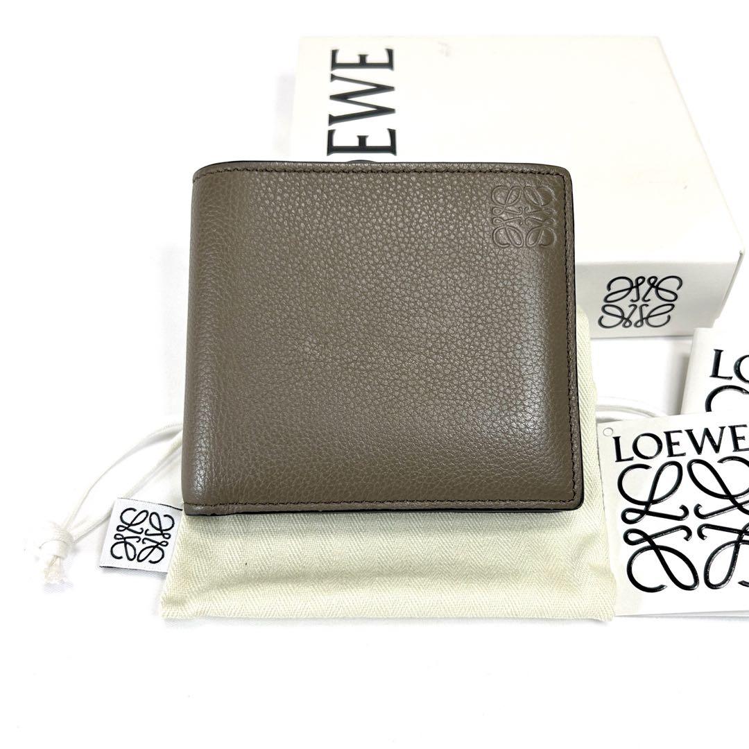 ロエベ LOEWE バイフォールドウォレット　二つ折り財布 アナグラム