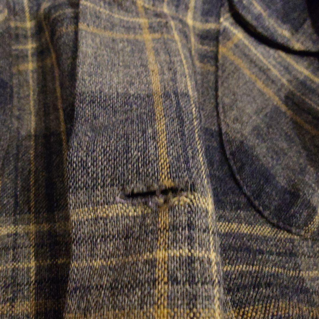 Pendleton ウール長袖シャツ オリーブグリーン・ブラックチェック
