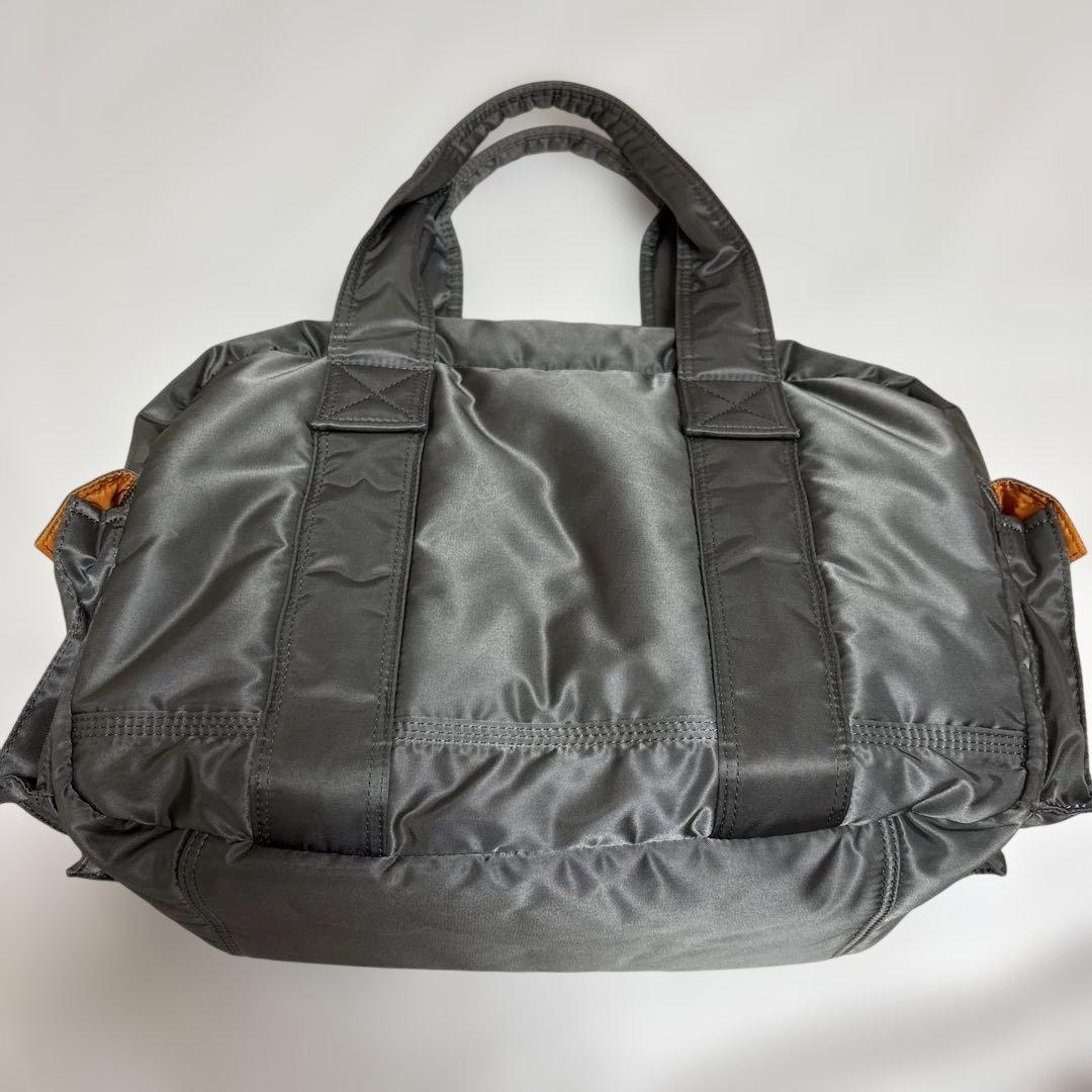 PORTER TANKER BOSTON BAG (L) シルバーグレー