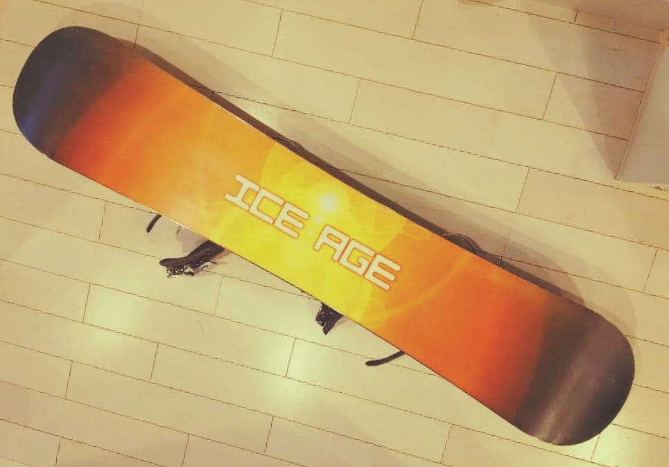 ICE AGE スノーボード ビンディング付き