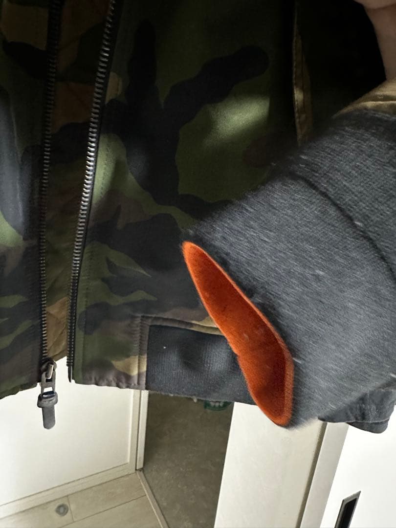 COACH MA-1 ボンバージャケット F56282 フライト カモフラ S