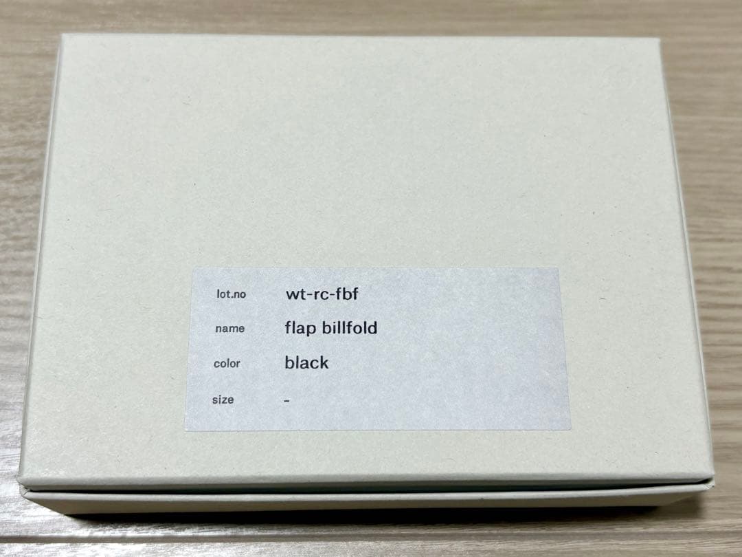 【新品】Hender Scheme flap billfold