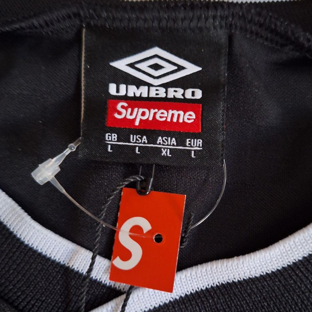 【新品】 Supreme / Umbro Soccer Jersey ブラック
