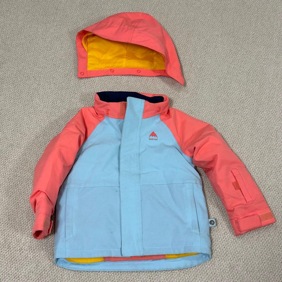 Burton バートン　キッズスノーボードウェア　トドラー　4T ゴーグル付き