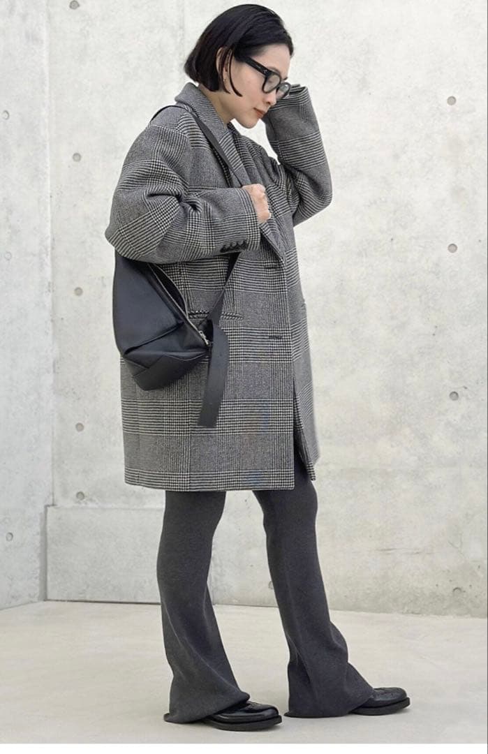 AP STUDIO Chester Coat (Check) コート　新品未使用