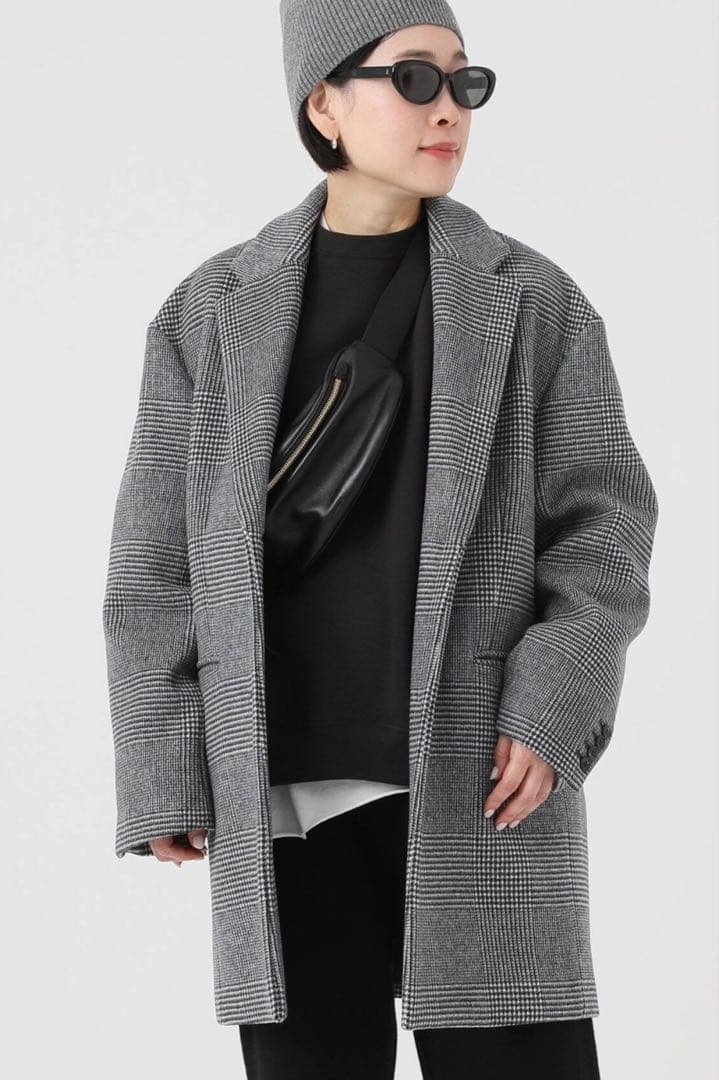 AP STUDIO Chester Coat (Check) コート　新品未使用