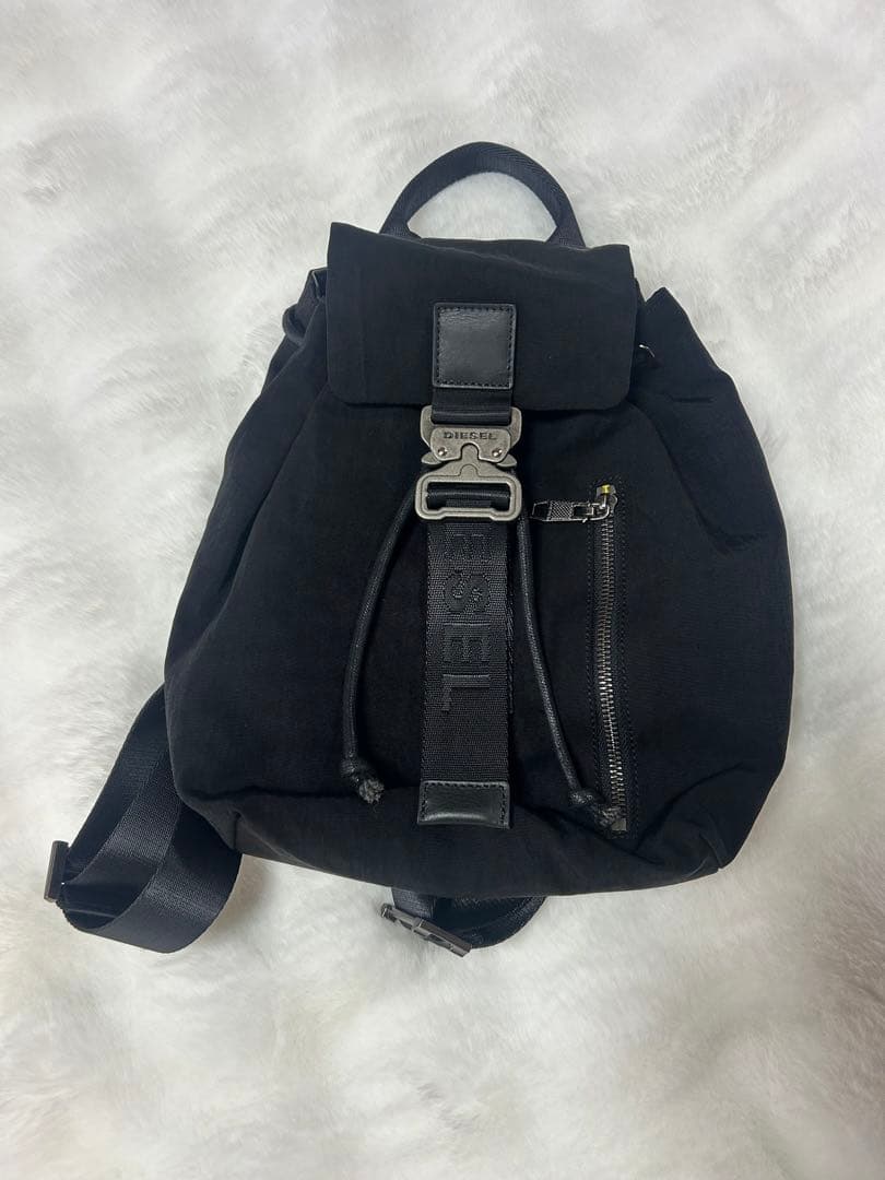 【新品未使用】DIESEL リュック ナイロン ブラック バックパック