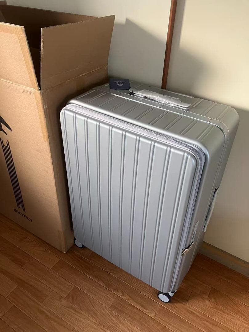 スーツケース 90L 片開き Lサイズ 大型 キャリーケース ストッパー付き