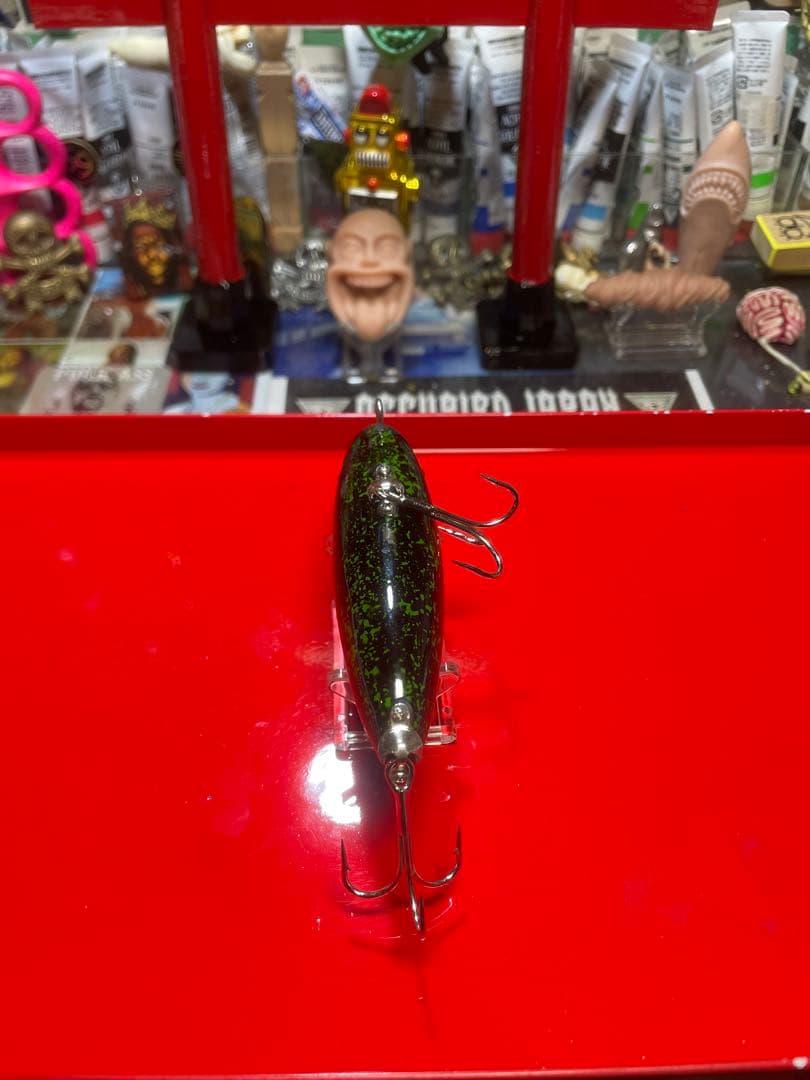 サーフェイスジョー　表層暴鮫　漆塗り　宝物ルアー　ペンシル