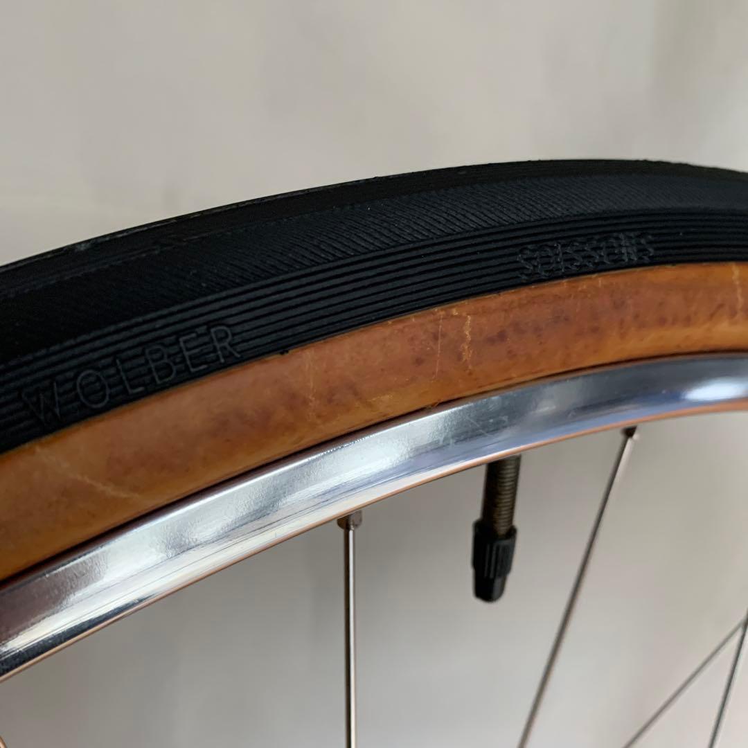 カンパニョーロレコードハブ+スーパーチャンピオン650Bリム　完組ホイール美品