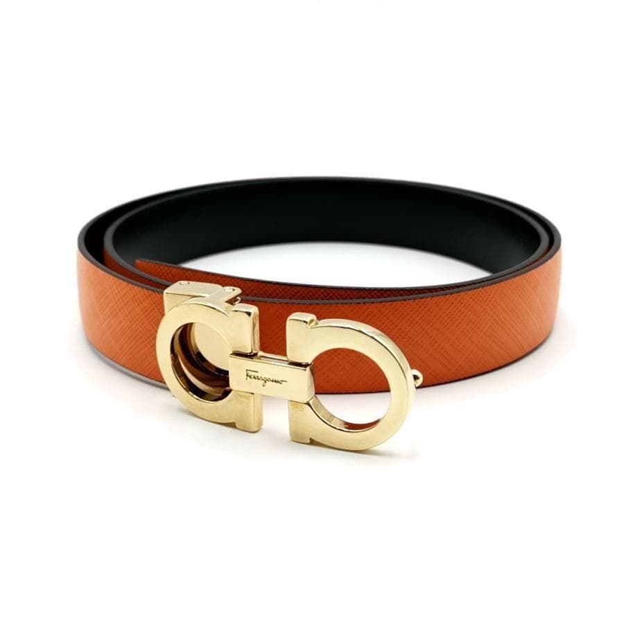 超美品 サルヴァトーレフェラガモ リバーシブルベルト 11-25122207