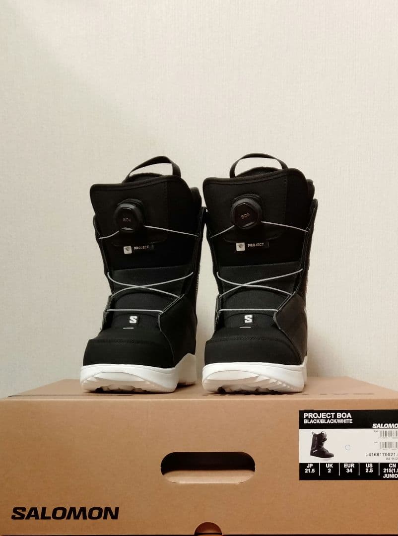 SALOMON PROJECT BOA スノーボードブーツ　21.5cm