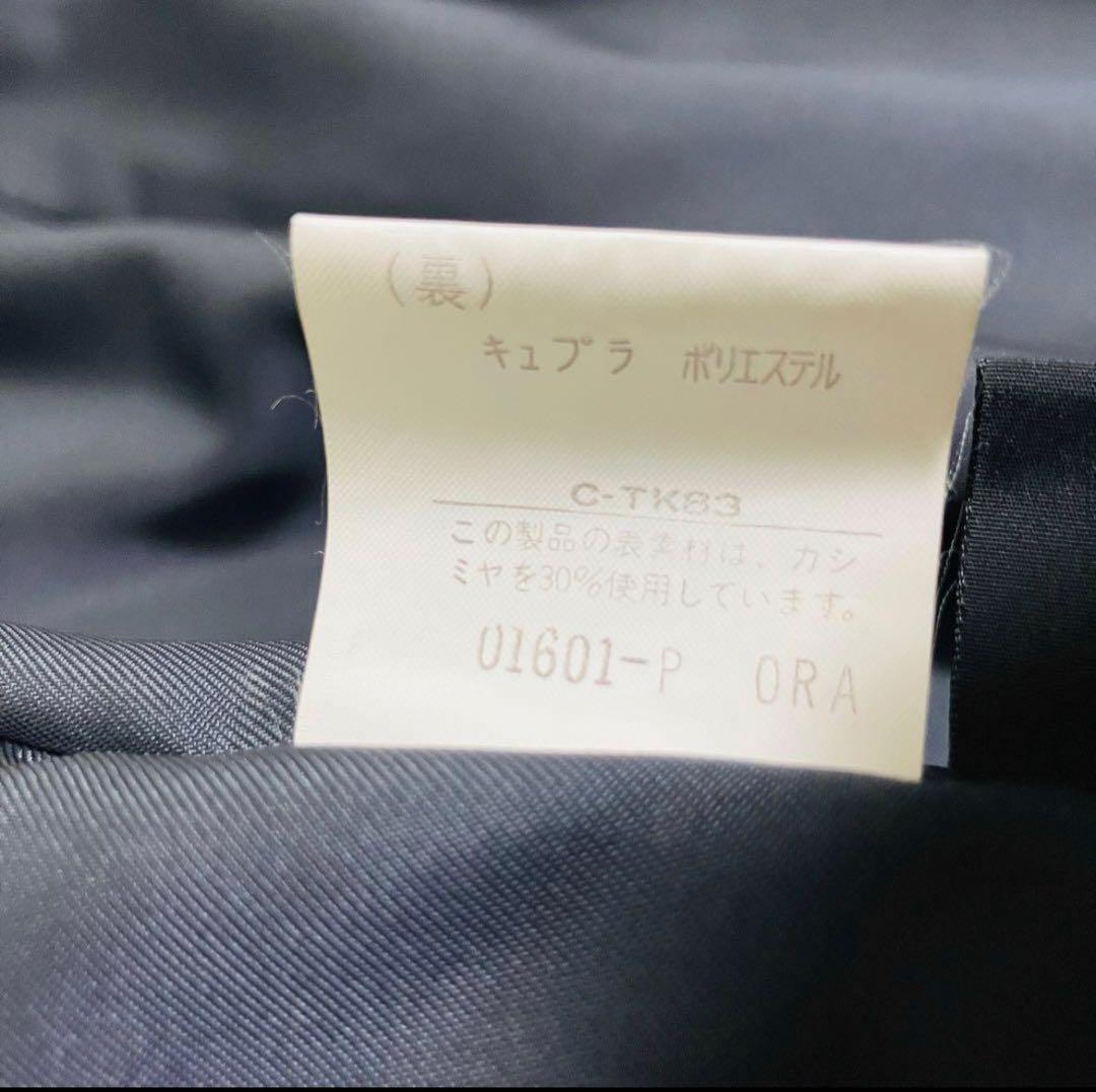 極美品✨希少 XL バーバリー ステンカラーコート カシミヤ混 ロング　グレー