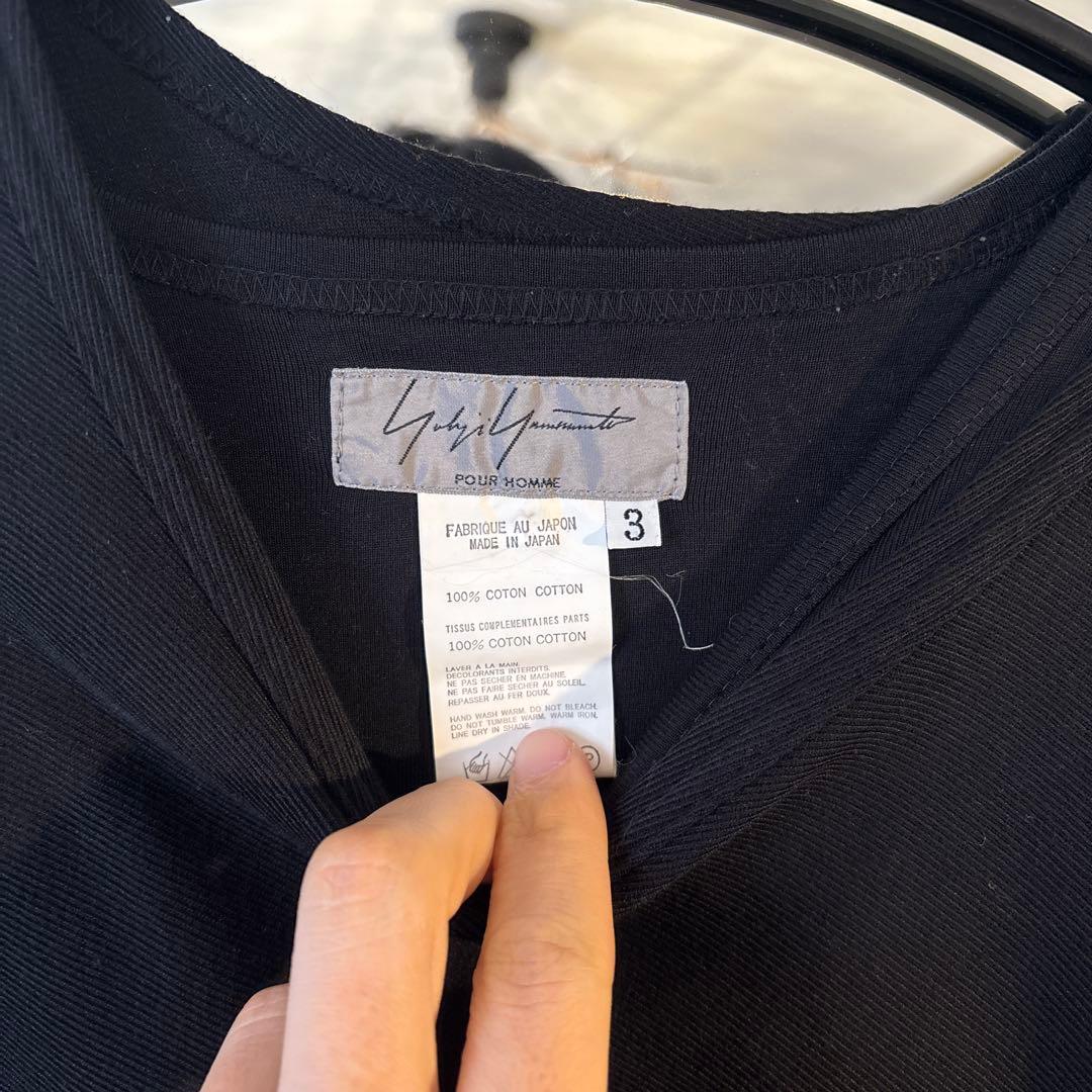 00s ヨウジヤマモトプールオム　レイヤード　ロンT