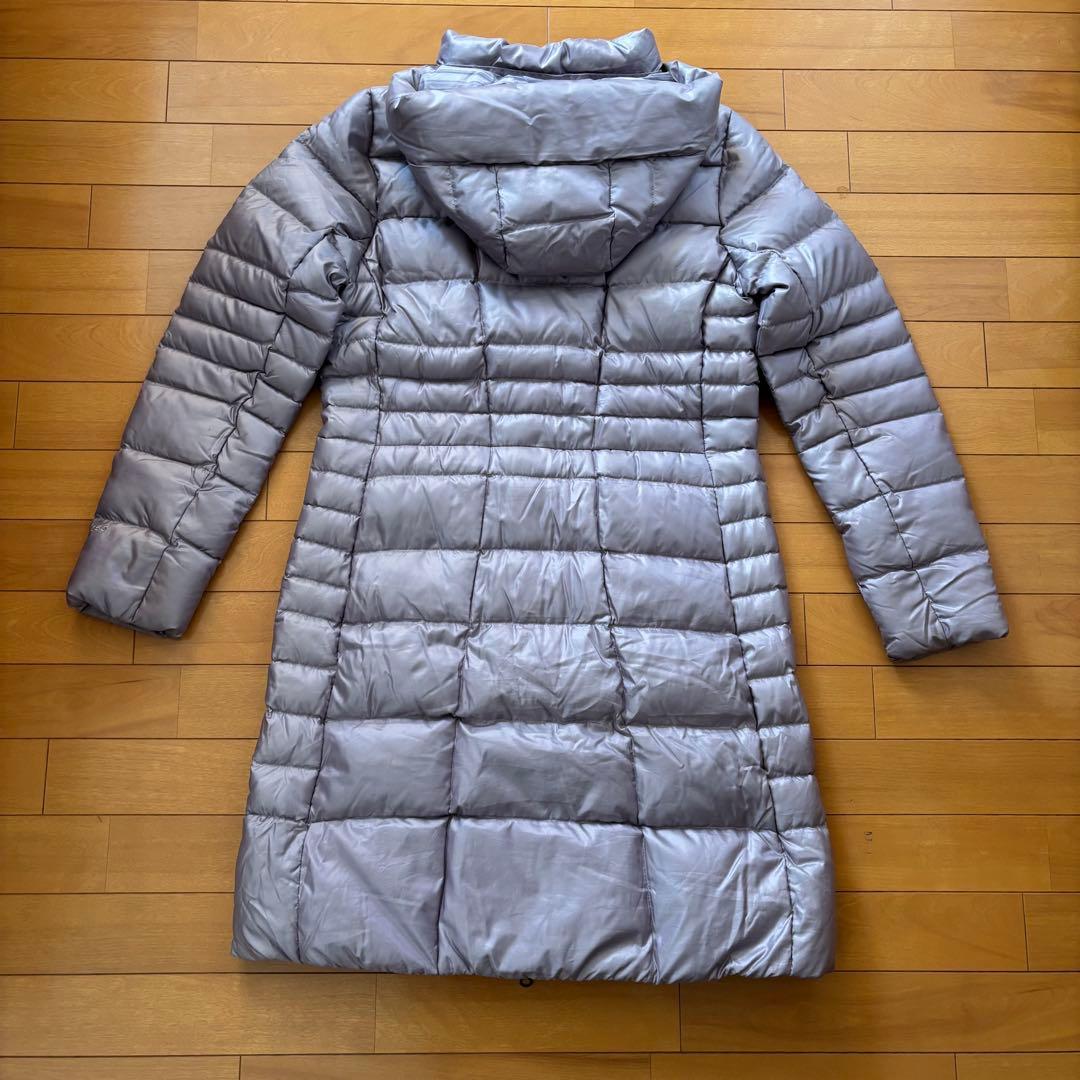 美品！ザノースフェイス フード付きダウンジャケット グレー