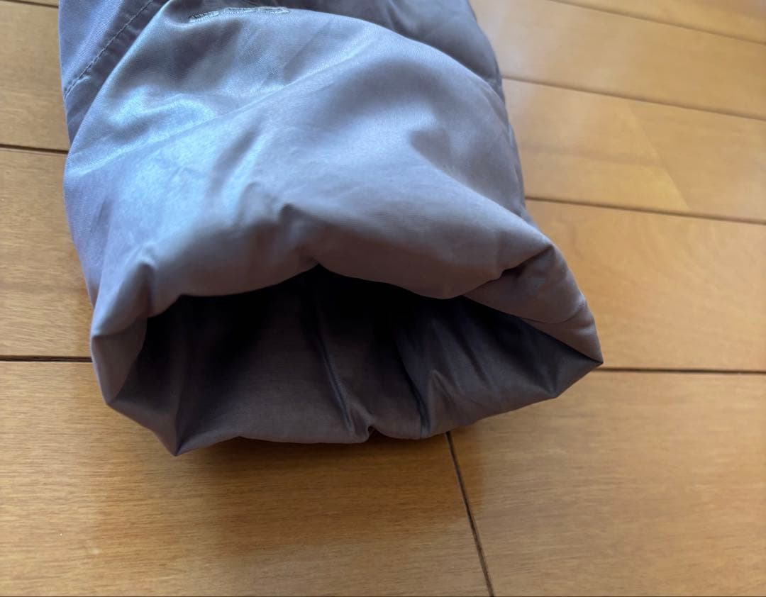 美品！ザノースフェイス フード付きダウンジャケット グレー