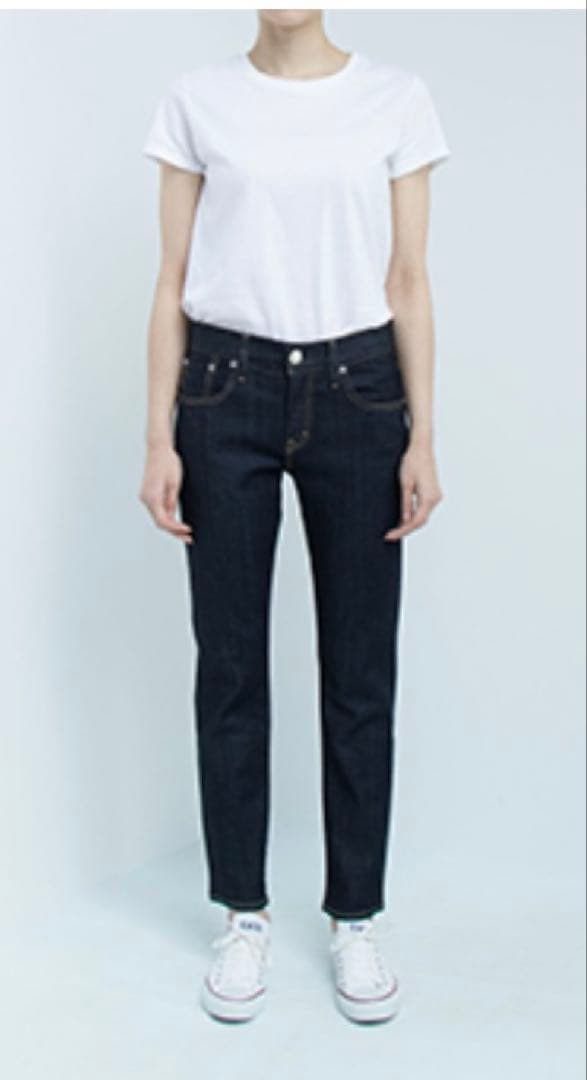 【未使用】濃紺ジーンズ25 レッドカード26403