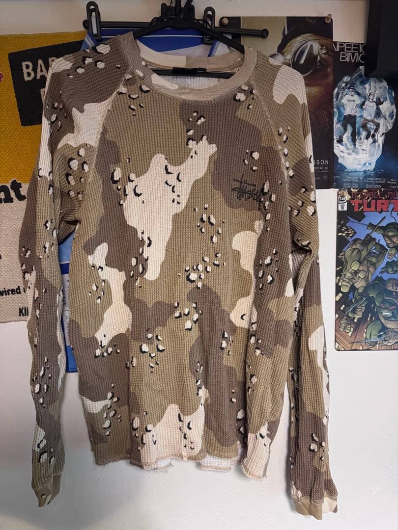 STUSSY BASIC THERMAL DESERT CAMO サーマル M