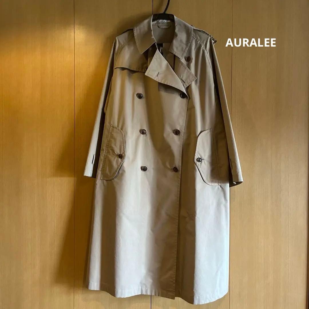 ジャケット・アウター AURALEE BIG TRENCH COAT 19ss Size4