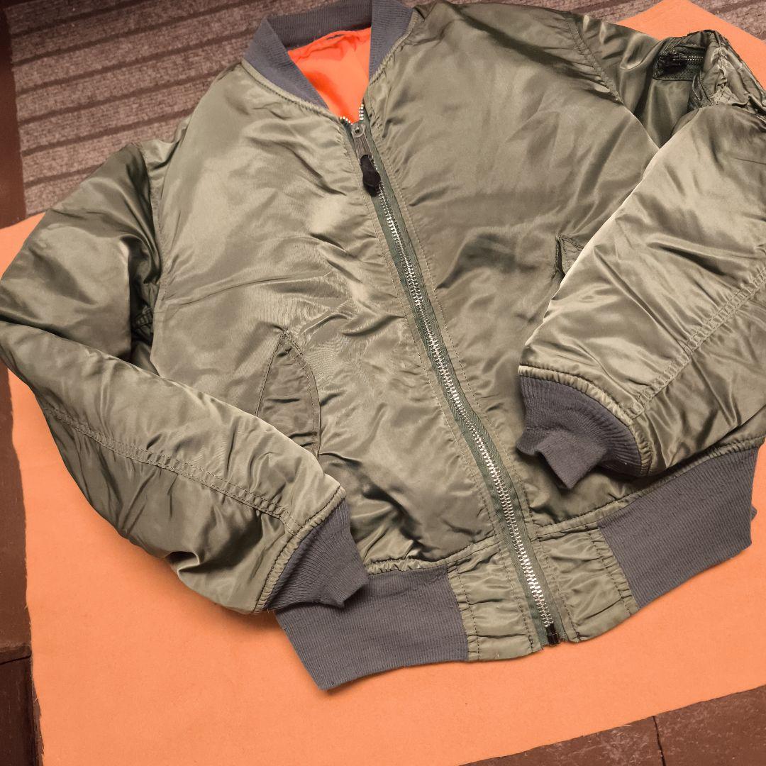 ALPHA MA-1 アメリカ製 IDEALジップ