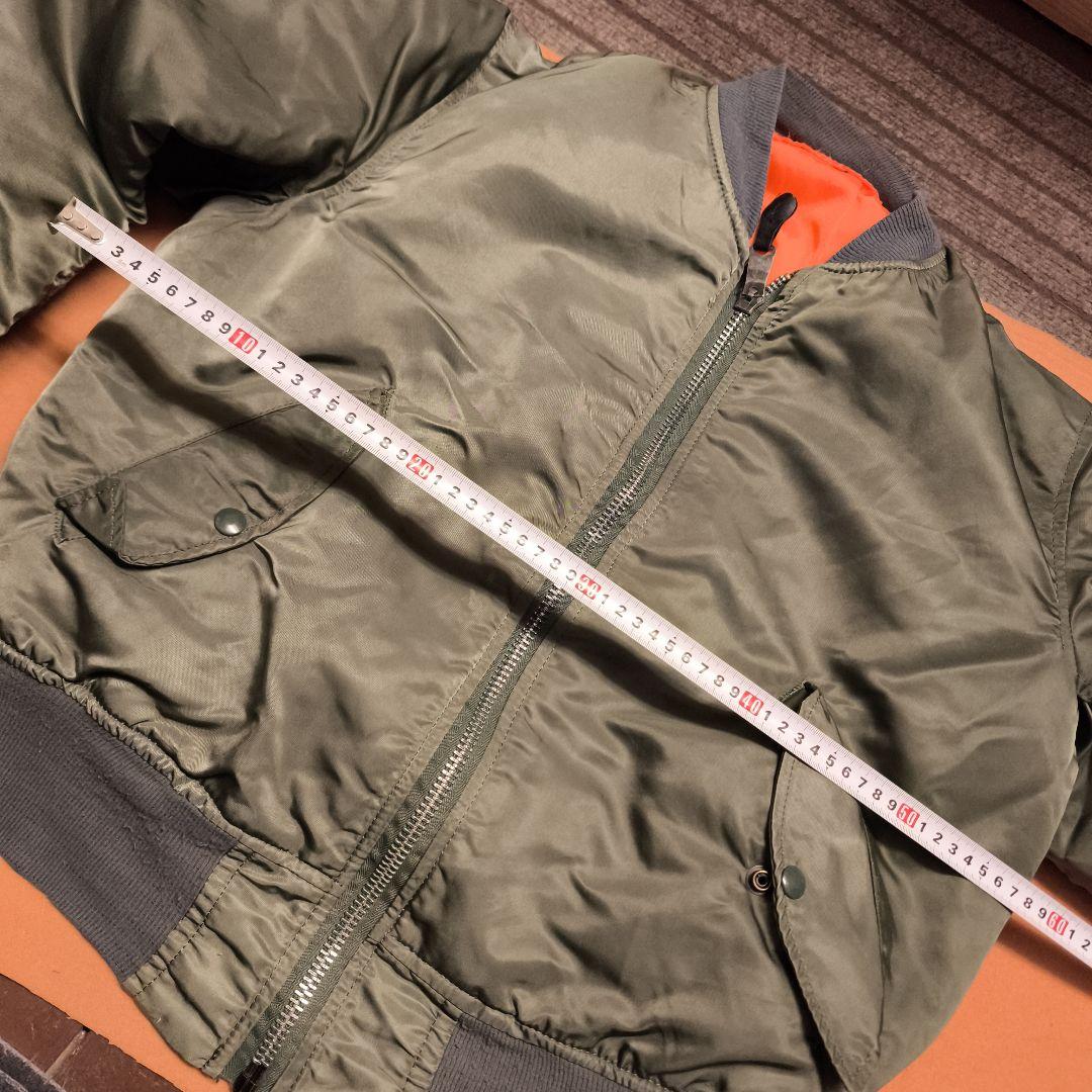 ALPHA MA-1 アメリカ製 IDEALジップ