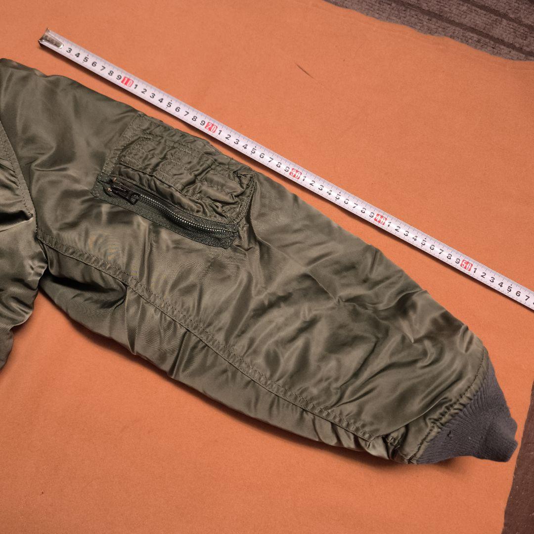 ALPHA MA-1 アメリカ製 IDEALジップ