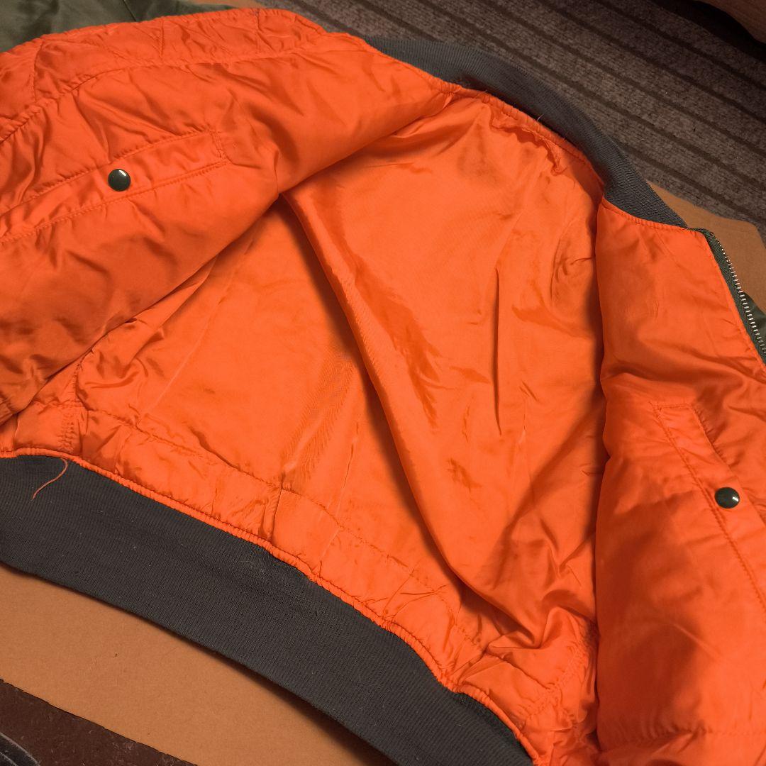 ALPHA MA-1 アメリカ製 IDEALジップ