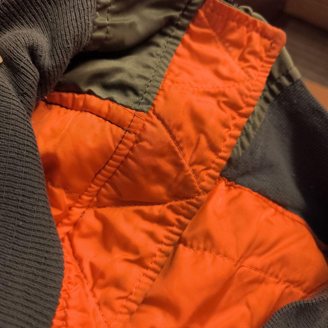 ALPHA MA-1 アメリカ製 IDEALジップ