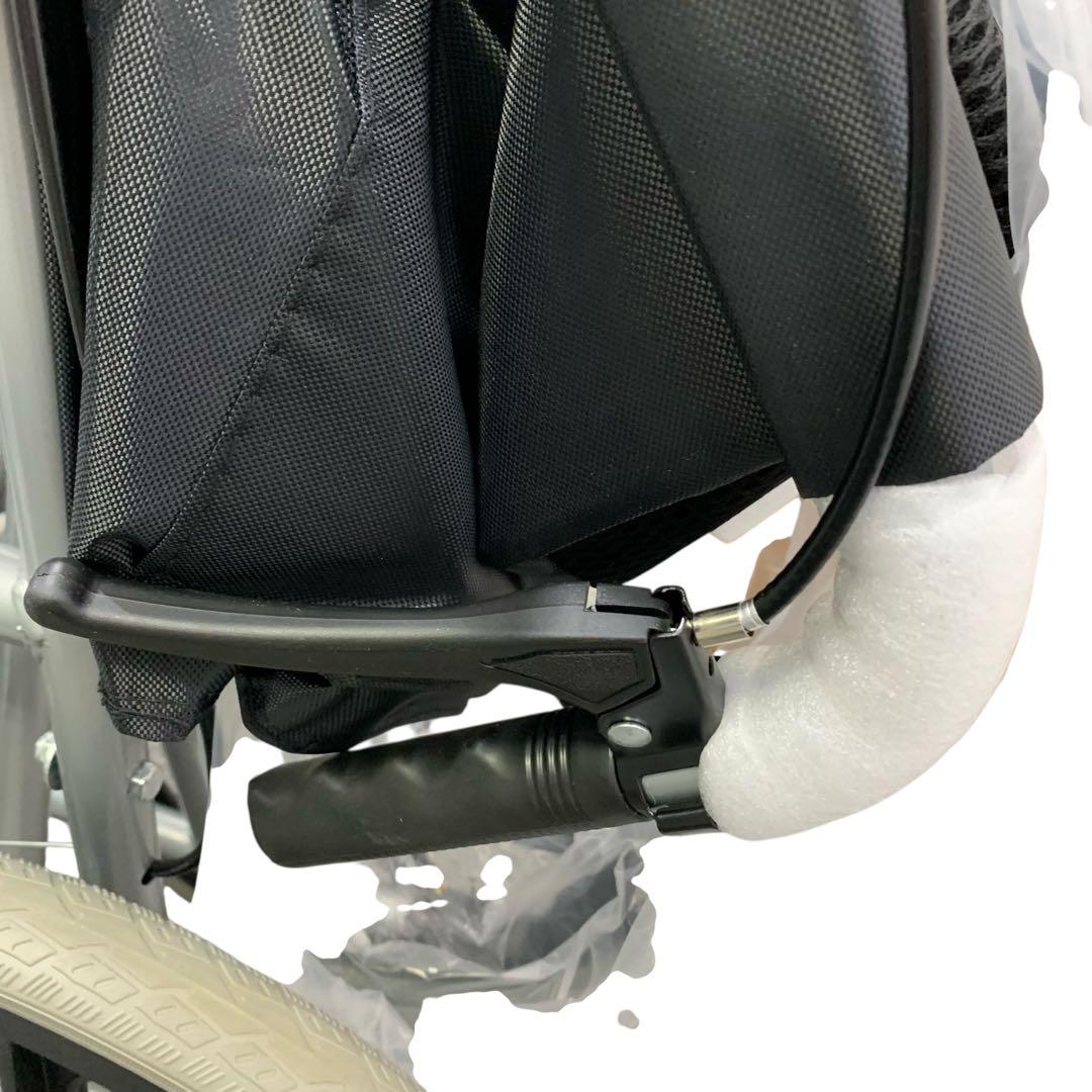 【説明書なし・未使用】MobiQuip 介助型 車椅子 折りたたみ 車いす ③