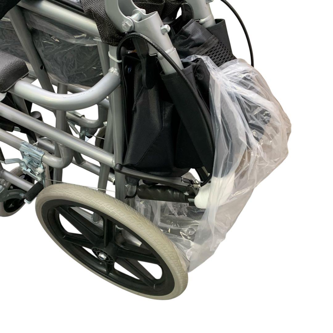 【説明書なし・未使用】MobiQuip 介助型 車椅子 折りたたみ 車いす ③