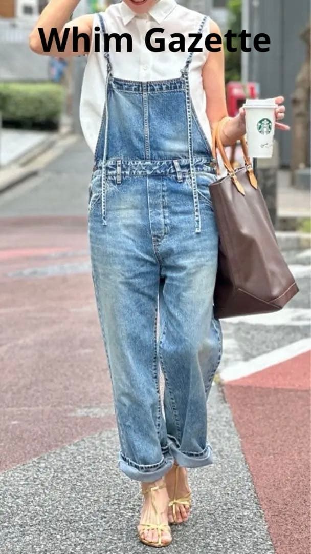 Whim Gazette （ウイムガゼット）DENIM ALL IN ONE 2