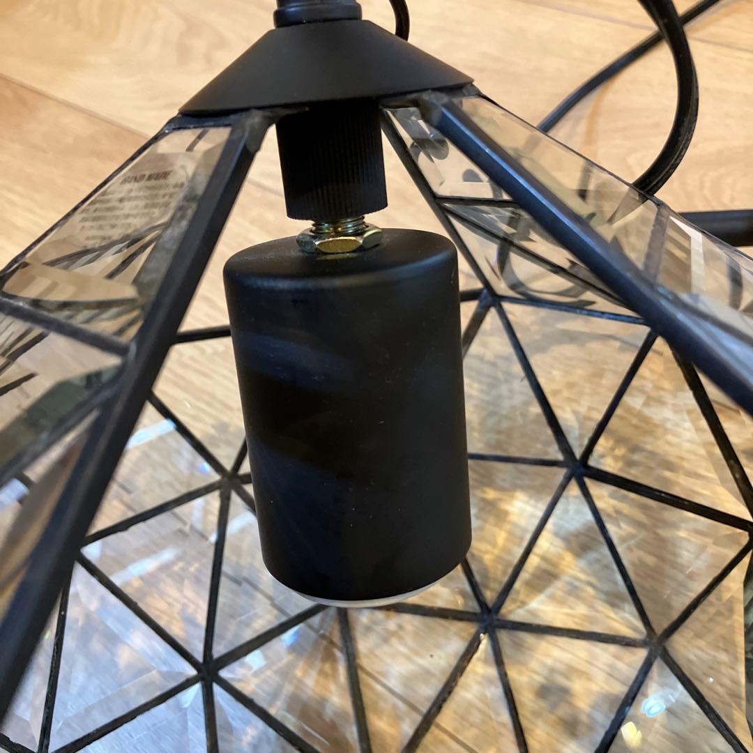 美品　tramonto トラモント　シーリングライト　吊り下 クリスタル　e26